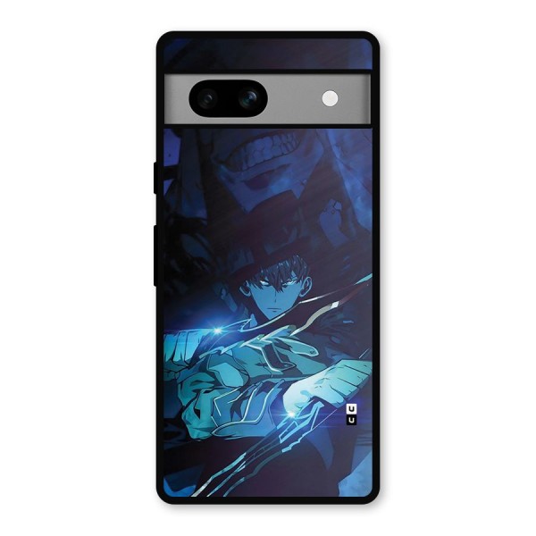 Jinwoo Fighting Mode Metal Back Case for Google Pixel 7a