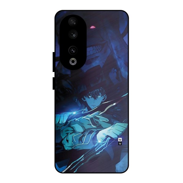 Jinwoo Fighting Mode Metal Back Case for Honor 90