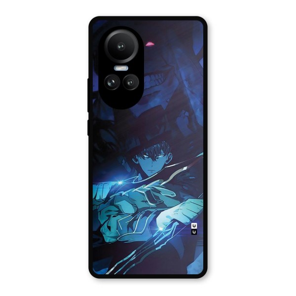 Jinwoo Fighting Mode Metal Back Case for Oppo Reno10 Pro