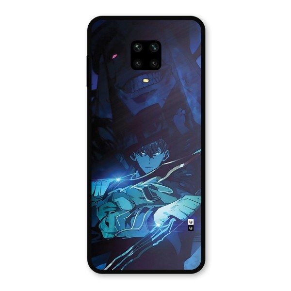 Jinwoo Fighting Mode Metal Back Case for Poco M2 Pro