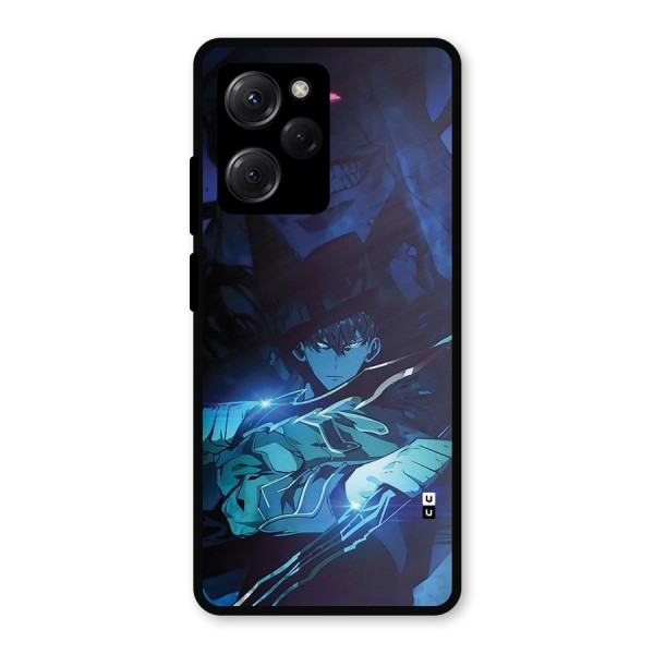 Jinwoo Fighting Mode Metal Back Case for Poco X5 Pro