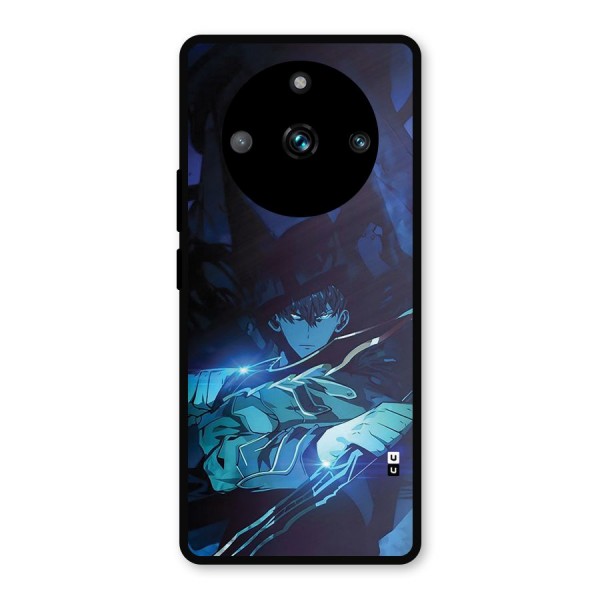 Jinwoo Fighting Mode Metal Back Case for Realme 11 Pro