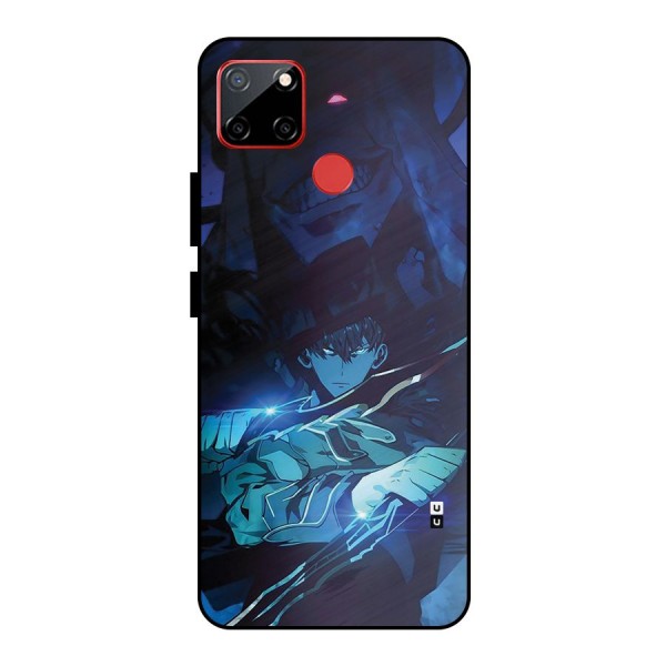 Jinwoo Fighting Mode Metal Back Case for Realme C12