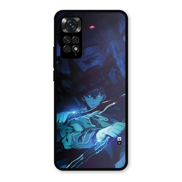 Jinwoo Fighting Mode Metal Back Case for Redmi Note 11