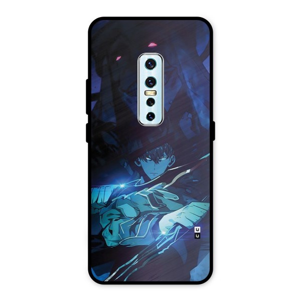 Jinwoo Fighting Mode Metal Back Case for Vivo V17 Pro