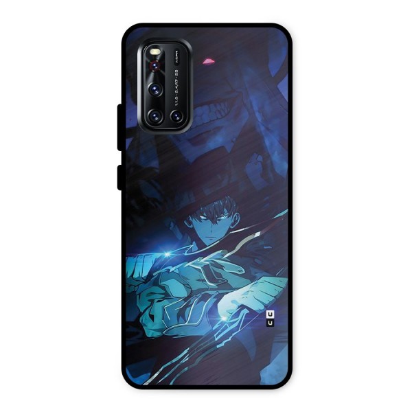 Jinwoo Fighting Mode Metal Back Case for Vivo V19