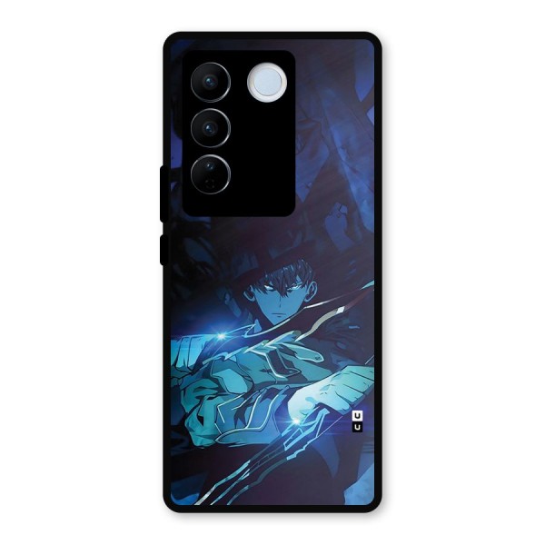 Jinwoo Fighting Mode Metal Back Case for Vivo V27 Pro