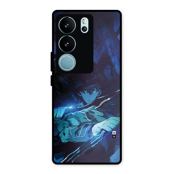 Jinwoo Fighting Mode Metal Back Case for Vivo V29 Pro