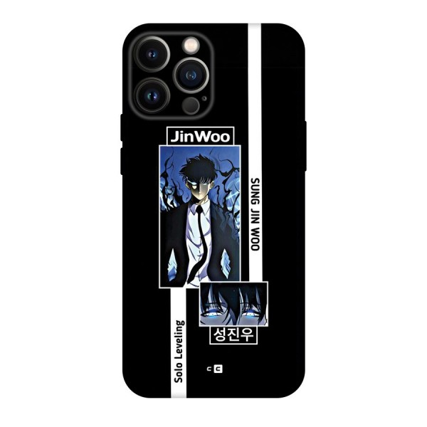 Jinwoo Sung In A Battle Form Back Case for iPhone 13 Pro Max