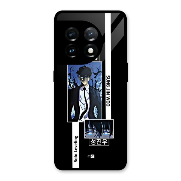 Jinwoo Sung In A Battle Form Glass Back Case for OnePlus 11