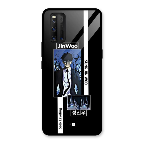 Jinwoo Sung In A Battle Form Glass Back Case for Vivo iQOO 3