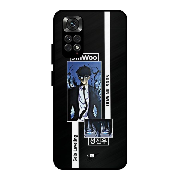 Jinwoo Sung In A Battle Form Metal Back Case for Redmi Note 11 Pro
