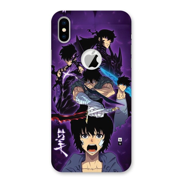 Jinwoo Sung Stance Back Case for iPhone XS Logo Cut