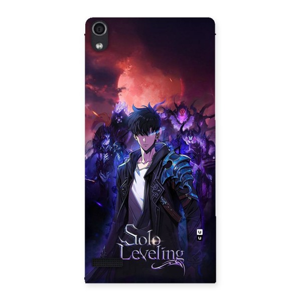 Jinwoo With Knights Back Case for Ascend P6