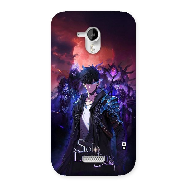 Jinwoo With Knights Back Case for Canvas HD A116