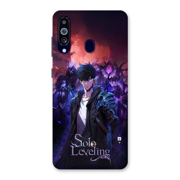 Jinwoo With Knights Back Case for Galaxy A60