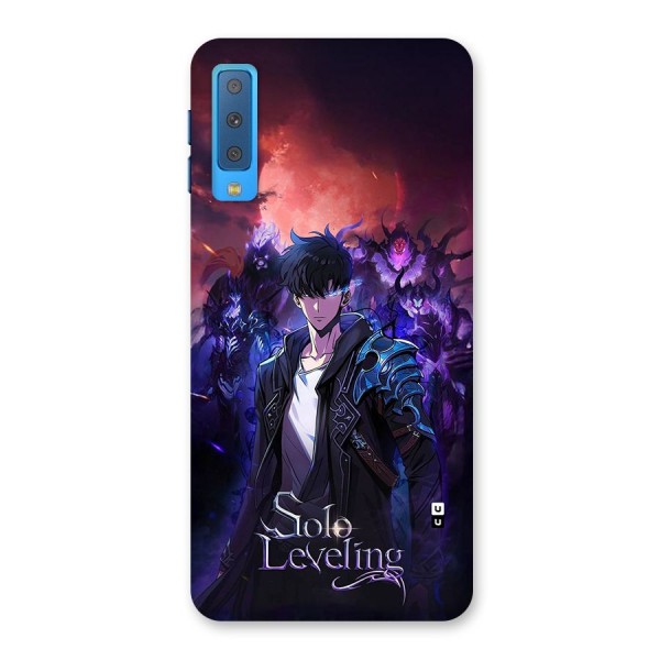 Jinwoo With Knights Back Case for Galaxy A7 (2018)