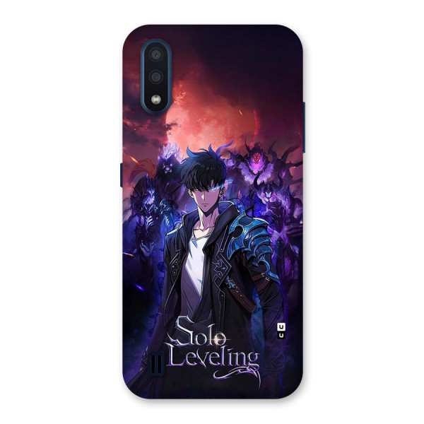 Jinwoo With Knights Back Case for Galaxy M01