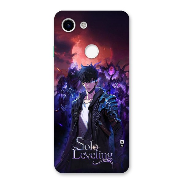 Jinwoo With Knights Back Case for Google Pixel 3