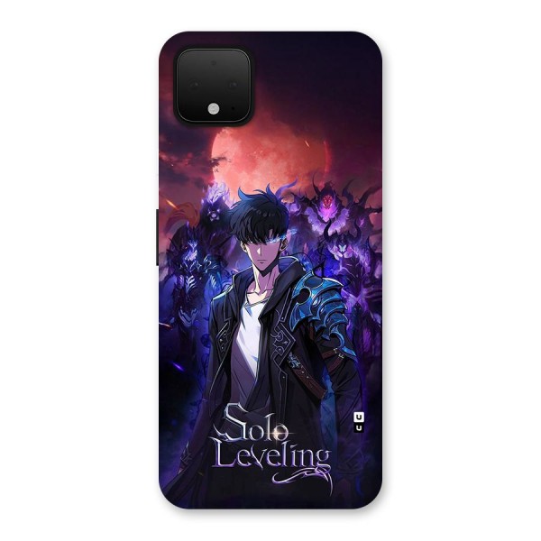 Jinwoo With Knights Back Case for Google Pixel 4 XL