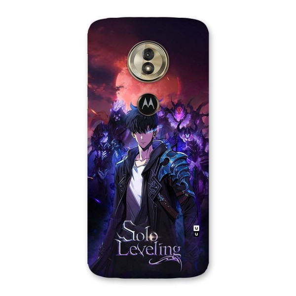 Jinwoo With Knights Back Case for Moto G6 Play