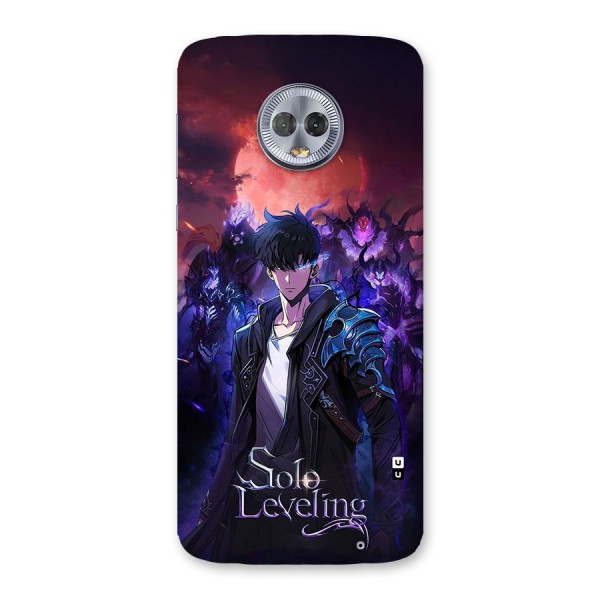 Jinwoo With Knights Back Case for Moto G6 Plus