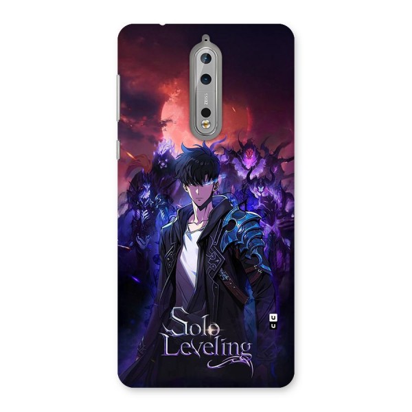 Jinwoo With Knights Back Case for Nokia 8