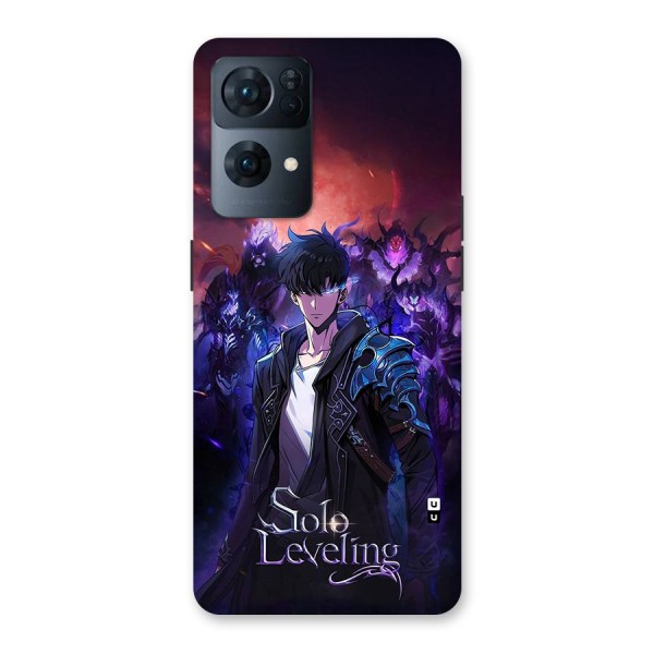 Jinwoo With Knights Back Case for Oppo Reno7 Pro 5G