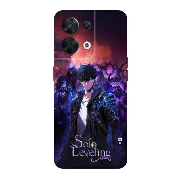 Jinwoo With Knights Back Case for Oppo Reno8 5G