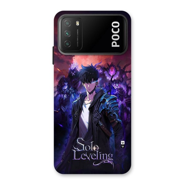 Jinwoo With Knights Back Case for Poco M3