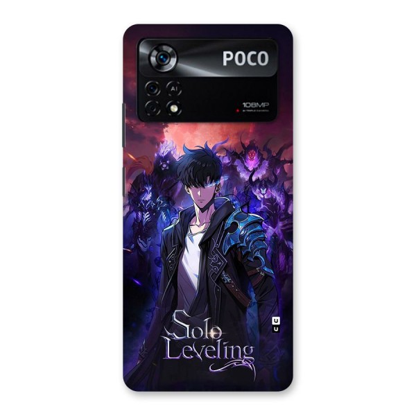 Jinwoo With Knights Back Case for Poco X4 Pro 5G