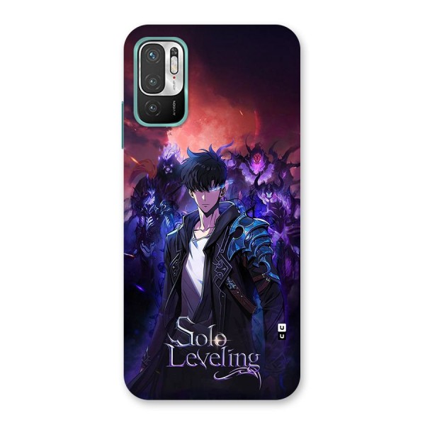 Jinwoo With Knights Back Case for Redmi Note 10T 5G