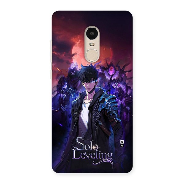 Jinwoo With Knights Back Case for Redmi Note 4