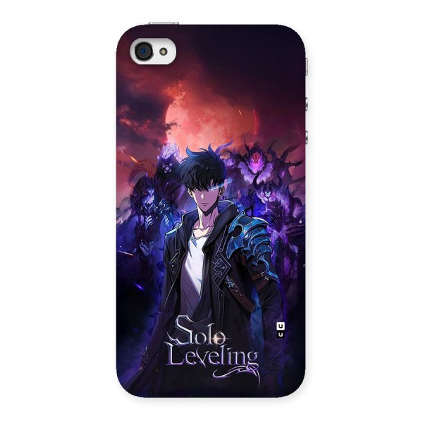 Jinwoo With Knights Back Case for iPhone 4 4s