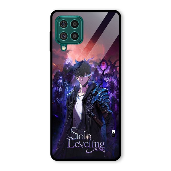 Jinwoo With Knights Glass Back Case for Galaxy F62