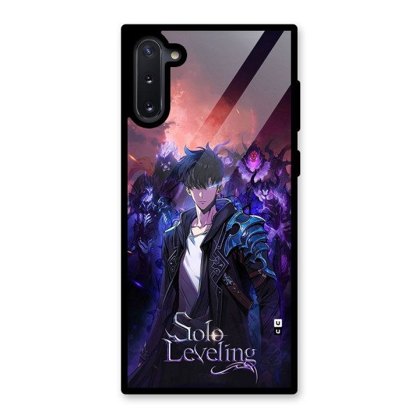 Jinwoo With Knights Glass Back Case for Galaxy Note 10