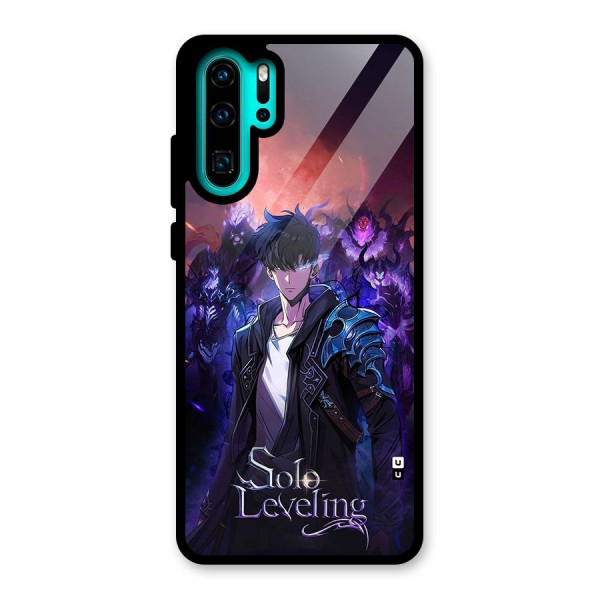 Jinwoo With Knights Glass Back Case for Huawei P30 Pro