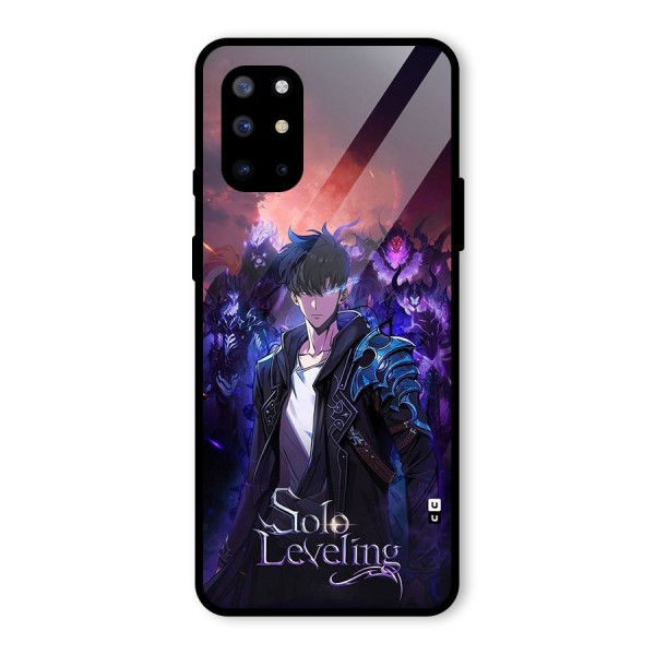 Jinwoo With Knights Glass Back Case for OnePlus 8T