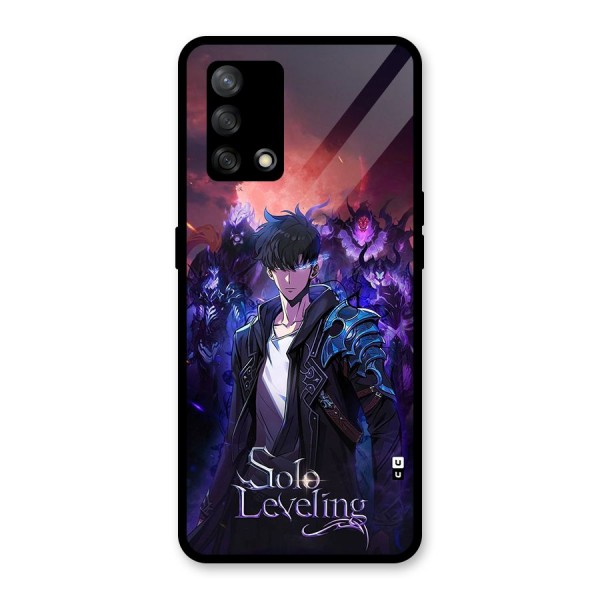 Jinwoo With Knights Glass Back Case for Oppo F19