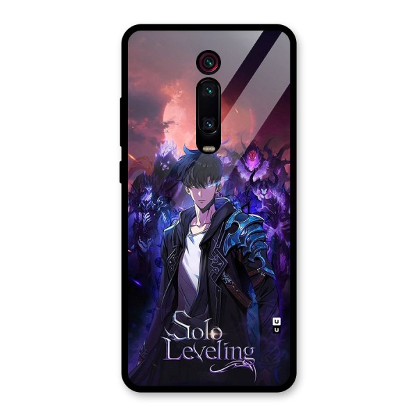 Jinwoo With Knights Glass Back Case for Redmi K20 Pro