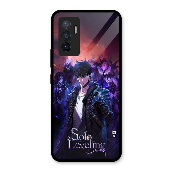 Jinwoo With Knights Glass Back Case for Vivo V23e