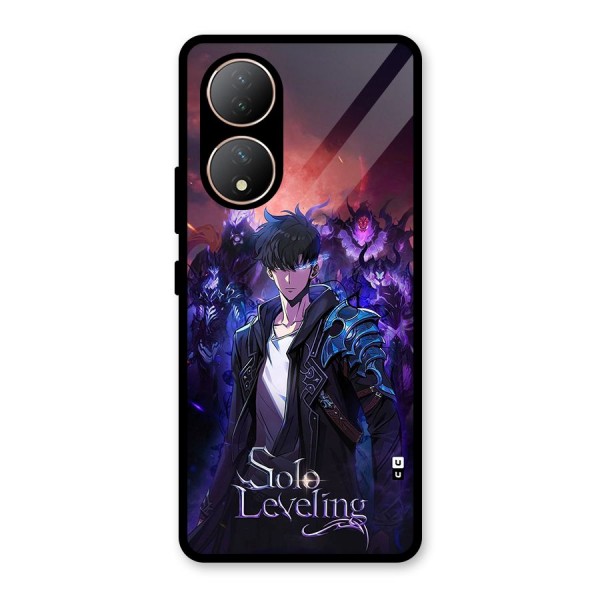 Jinwoo With Knights Glass Back Case for Vivo Y100