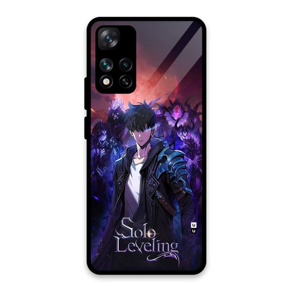 Jinwoo With Knights Glass Back Case for Xiaomi 11i 5G