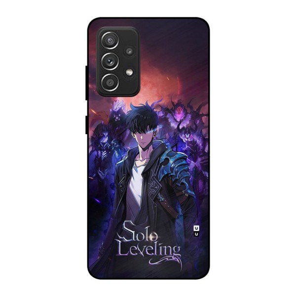 Jinwoo With Knights Metal Back Case for Galaxy A52s 5G