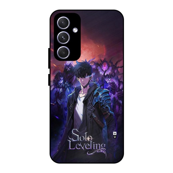 Jinwoo With Knights Metal Back Case for Galaxy A54