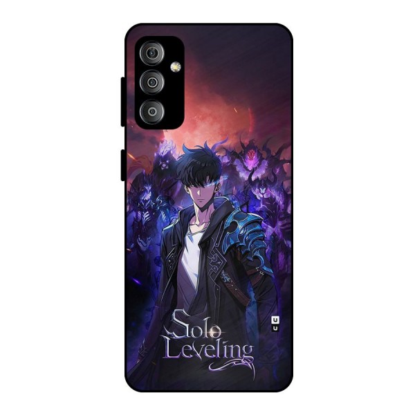 Jinwoo With Knights Metal Back Case for Galaxy F23