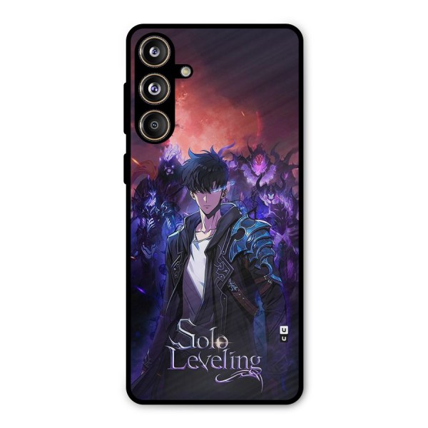 Jinwoo With Knights Metal Back Case for Galaxy F55