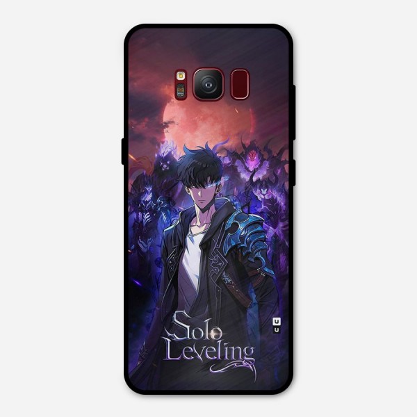 Jinwoo With Knights Metal Back Case for Galaxy S8