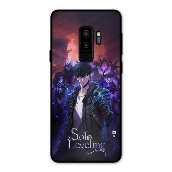 Jinwoo With Knights Metal Back Case for Galaxy S9 Plus