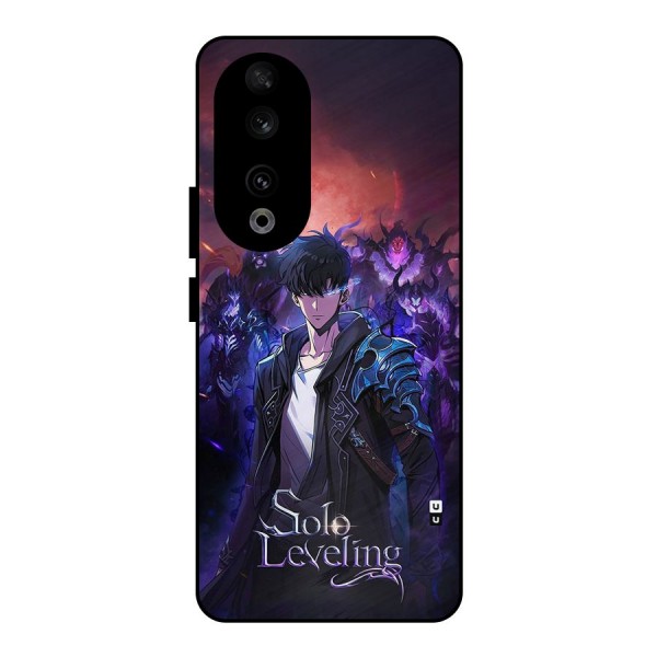 Jinwoo With Knights Metal Back Case for Honor 90